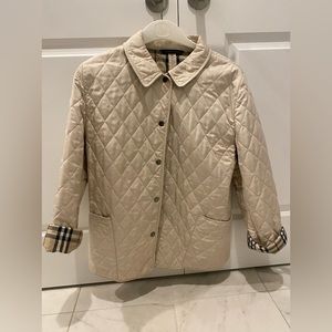 Burberry quilted jacket